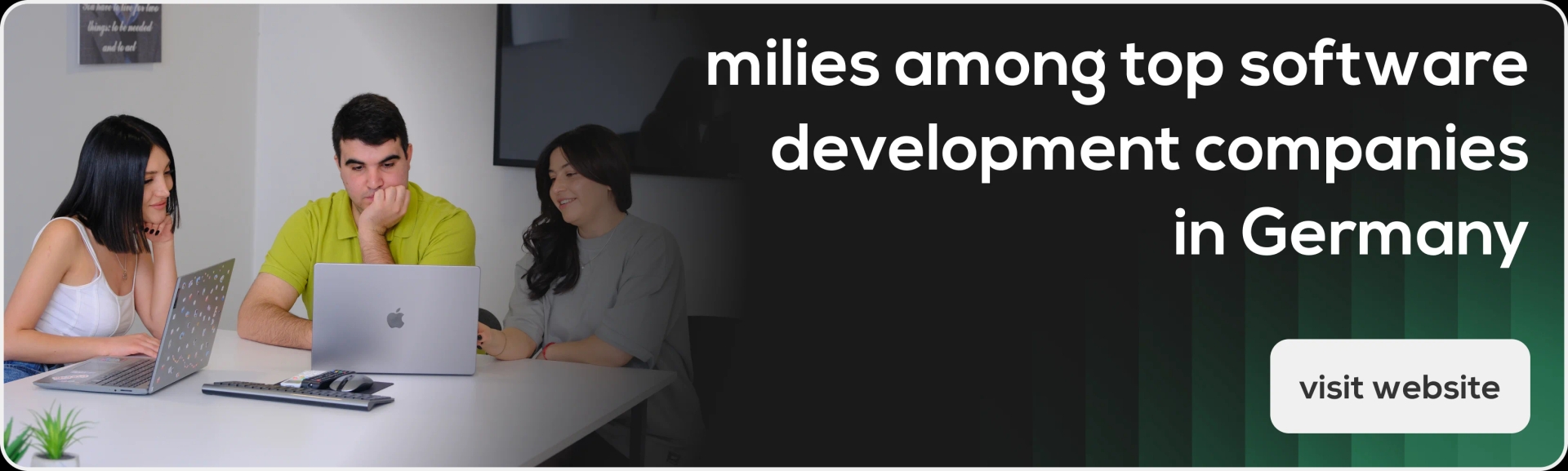 Milies among top software development companies in Germany