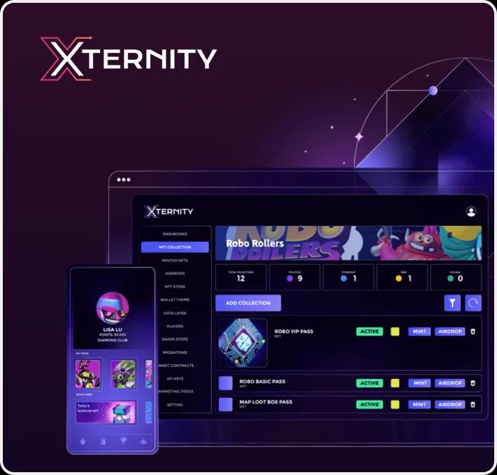 Web3 platform development for Xternity