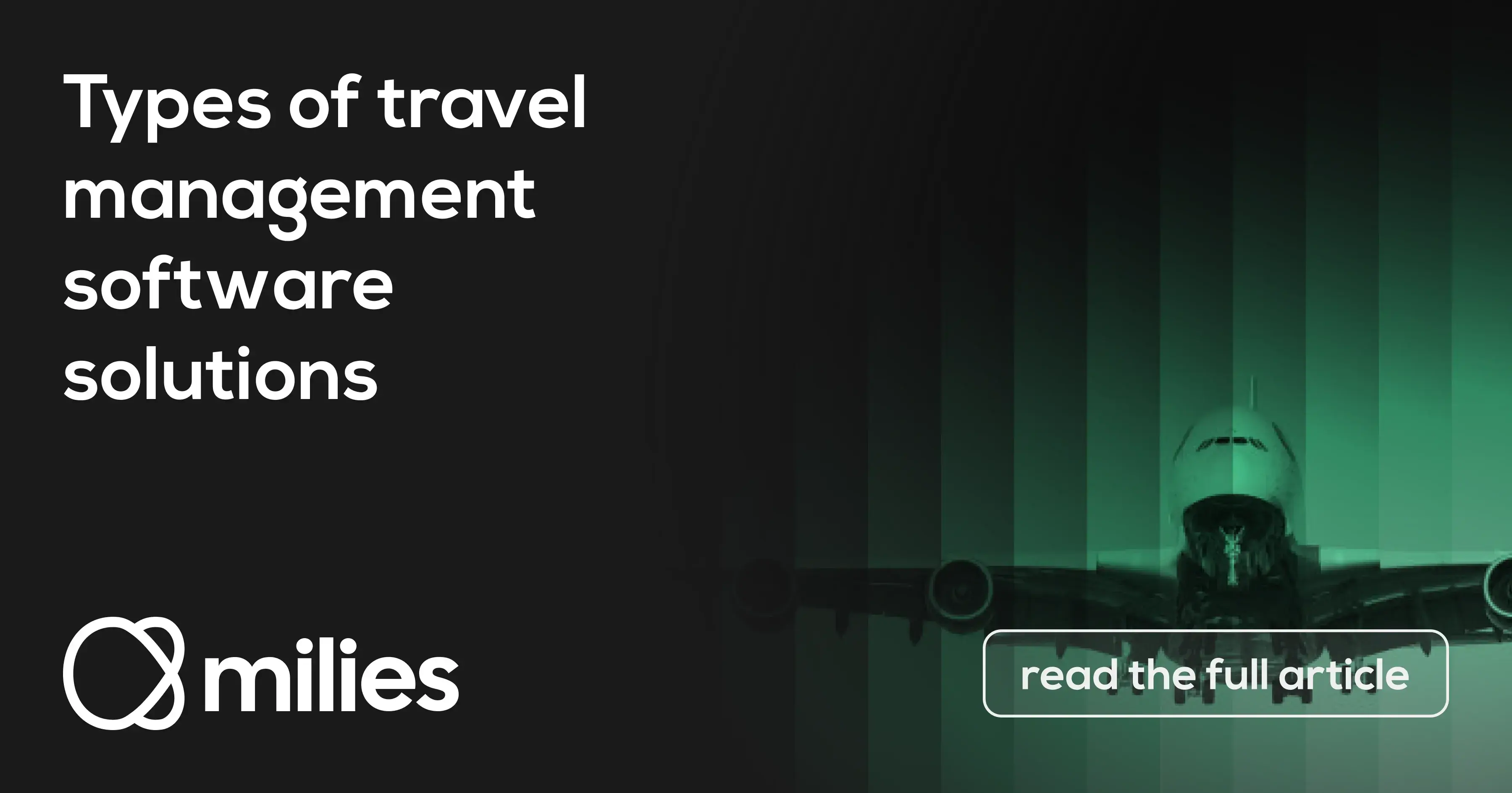 Types of travel management software solutions